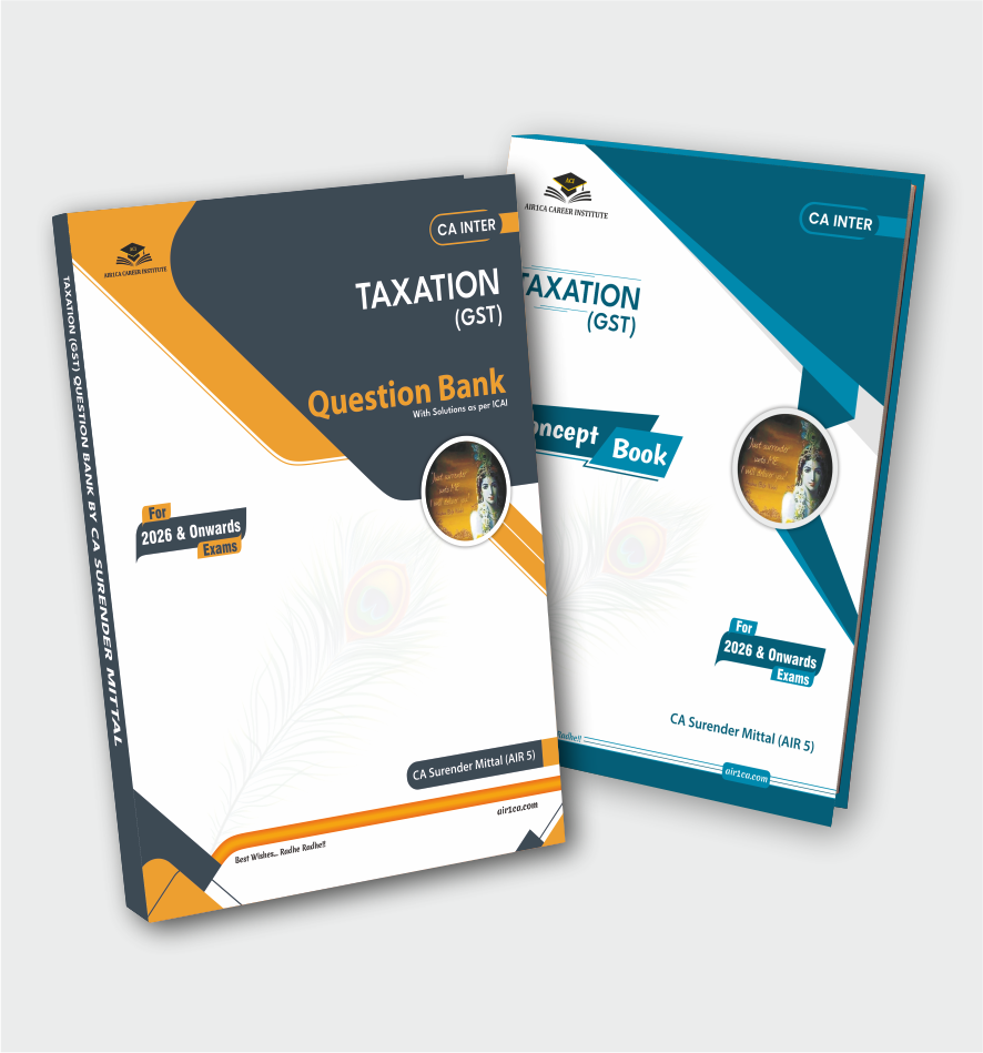 Taxation (GST) - Books Combo (CB+QB)